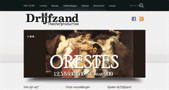 Desktop Screenshot of drijfzand.nl