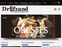 Tablet Screenshot of drijfzand.nl